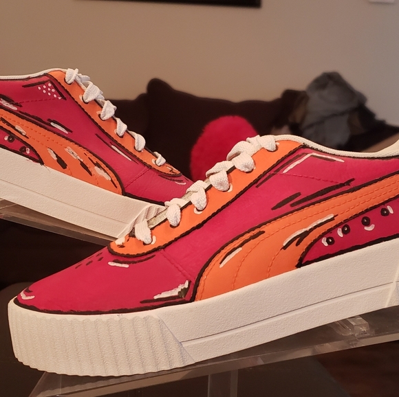 custom puma sneakers